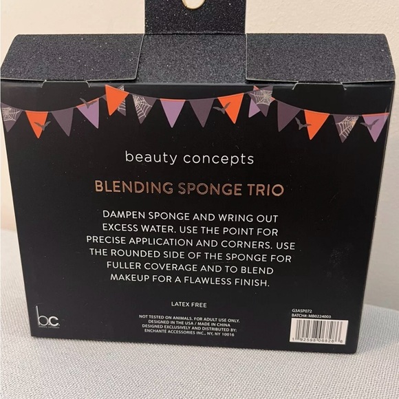 Body Concepts Halloween Hey Boo Trio Blending Sponge Set - Picture 2 of 4